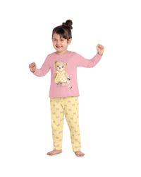 PIJAMA LONGO FEM 1 A 3  KY1000160-0